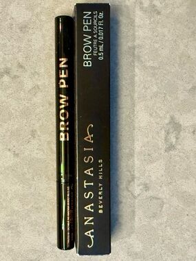 Anastasia Beverly Hills Brow Pen in Medium Brown NEW IN BOX Full Size 0.085g